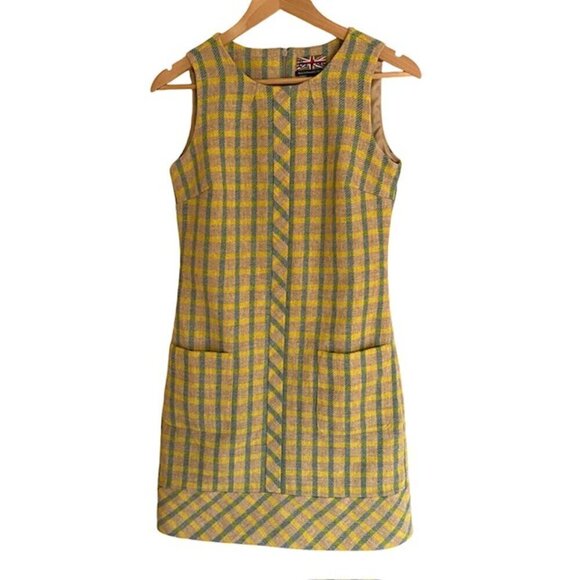 Boden British Tweed by Moon Sleeveless Wool Dress 4 - Picture 1 of 4